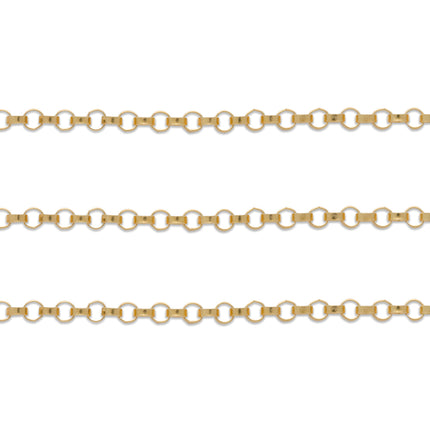 Rolo Kette 1,1 mm - 14K Gold Filled - albrechtgold