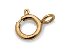 6 mm geschlossene Federringe 14K Gold Filled (10er-Pack) - albrechtgold