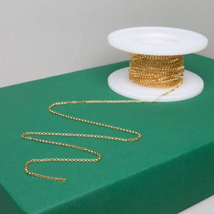 Rolo Kette 1,1 mm - 14K Gold Filled - albrechtgold