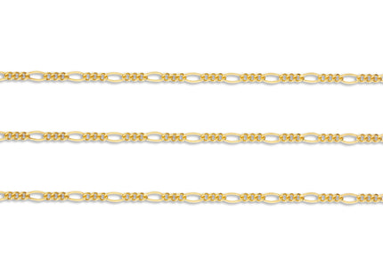 1,3 mm Figarokette - albrechtgold