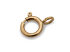 5 mm offene Federringe light 14K Gold Filled (10er-Pack) - albrechtgold