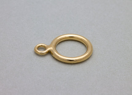 Knebelverschluss-Set 9 mm - 14K Gold Filled - albrechtgold