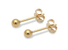 3 mm Kugelohrstecker - 14K Gold Filled - albrechtgold