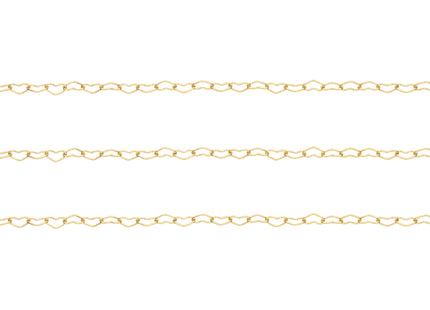 Herzkette 2,0 mm - 14K Gold Filled - albrechtgold