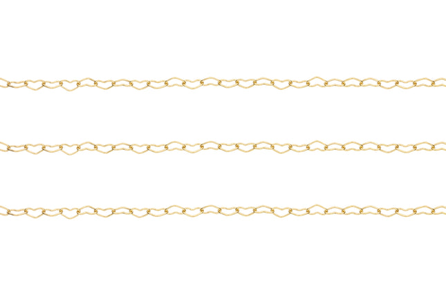 Herzkette 2,0 mm - 14K Gold Filled