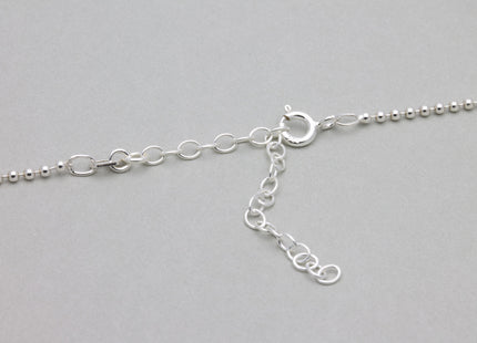 5 cm Kettenverlängerung mit Ring - 925 Silber - albrechtgold