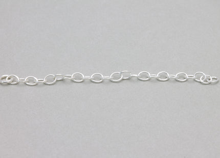 5 cm Kettenverlängerung mit Ring - 925 Silber - albrechtgold