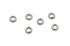 3 mm geschlossene Biegeringe (3,0 x 0,64 mm) 925 Silber - albrechtgold