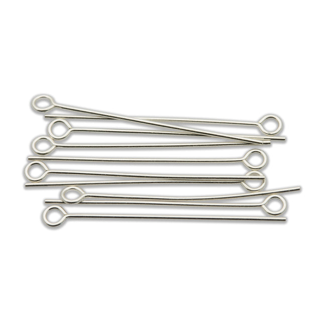 Ösenstift 25 mm x 0,5 mm 925 Silber - albrechtgold