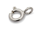 5mm offene Federringe standard 925 Silber - albrechtgold