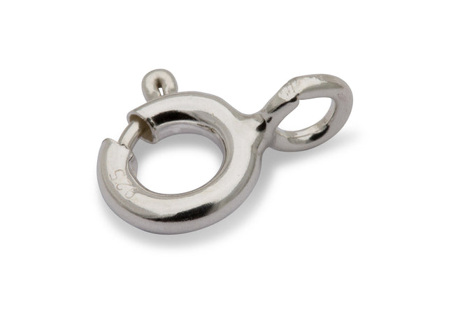 5mm offene Federringe standard 925 Silber - albrechtgold
