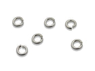 3 mm offene Biegeringe (3,0 x 0,64 mm) 925 Silber - albrechtgold