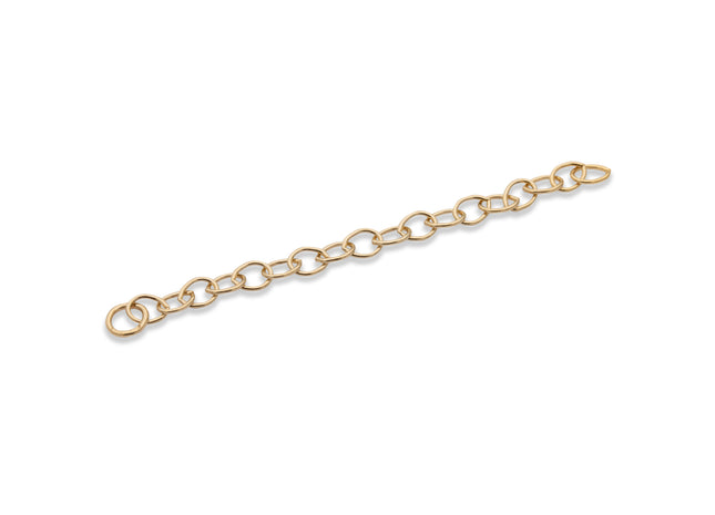 50 mm Verlängerungsketten mit Biegering 14K Gold Filled - albrechtgold