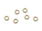 3 mm geschlossene Biegeringe (3,0 x 0,64 mm) 14K Gold Filled - albrechtgold
