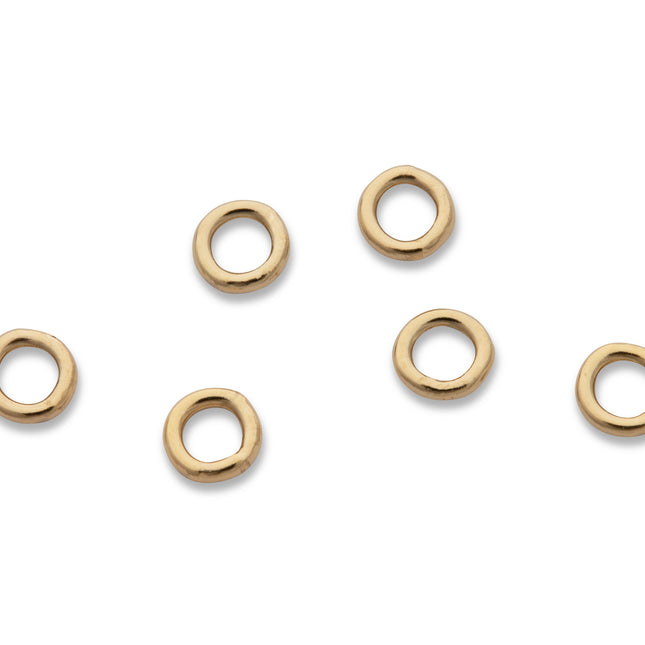 3 mm geschlossene Biegeringe (3,0 x 0,64 mm) 14K Gold Filled - albrechtgold