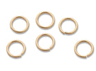 5 mm offene Biegeringe (5,0 x 0,64 mm) 14K Gold Filled - albrechtgold