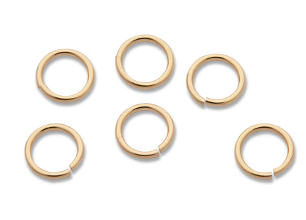5 mm offene Biegeringe (5,0 x 0,64 mm) 14K Gold Filled - albrechtgold