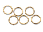 6 mm geschlossene Biegeringe (6,0 x 0,64 mm) 14K Gold Filled - albrechtgold