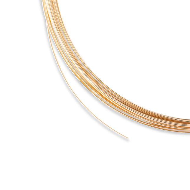 0,4 mm halbharter 14K Gold Filled Draht - albrechtgold