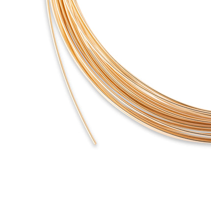 0,6 mm halbharter 14K Gold Filled Draht - albrechtgold