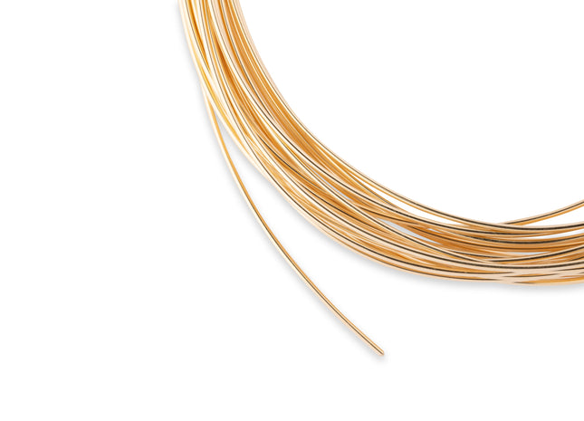 1,0 mm halbharter 14K Gold Filled Draht - albrechtgold