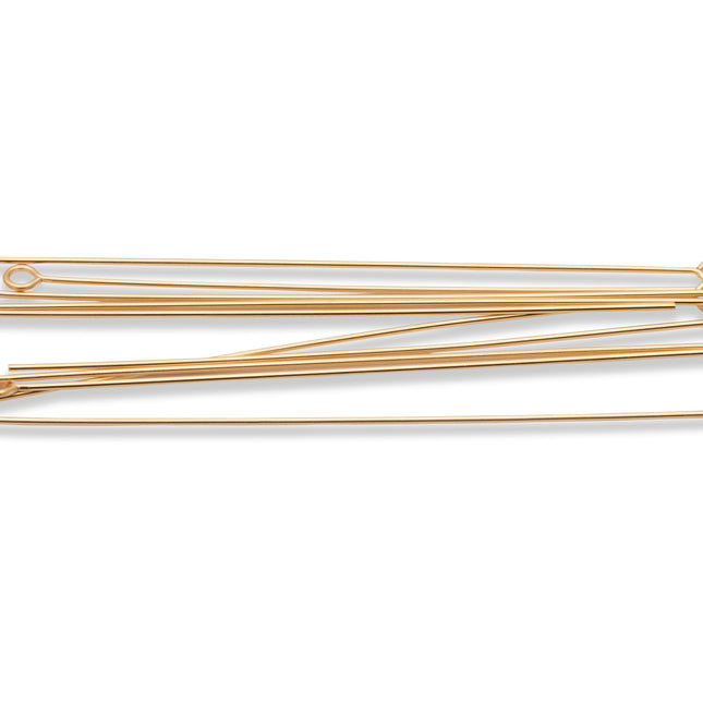 Ösenstift 50 mm x 0,5 mm 14K Gold Filled - albrechtgold