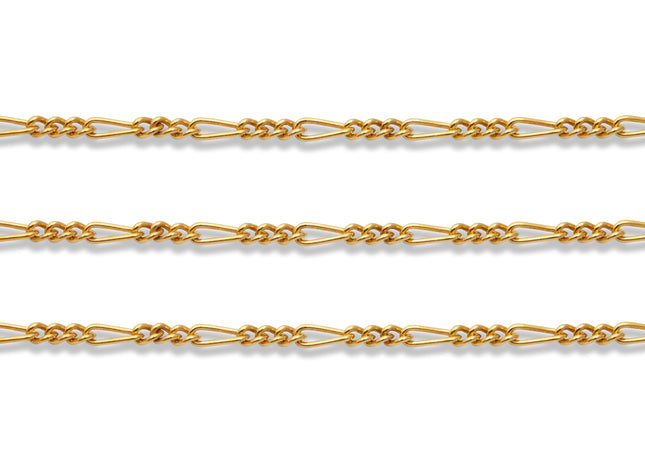 Figarokette 1,5 mm 14K Gold Filled - albrechtgold