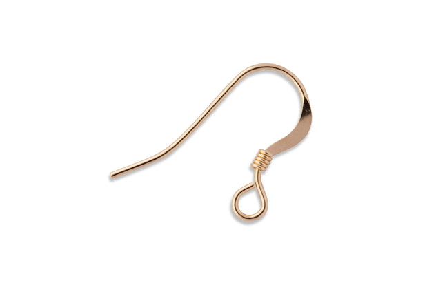 Fischerhaken mit Spirale 14K Gold Filled - albrechtgold