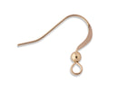 Fischerhaken mit Kugel 14K Gold Filled - albrechtgold