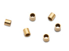 2 x 2 mm Quetschröhrchen aus 14K Gold Filled