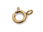 5mm geschlossene Federringe light 14K Gold Filled - albrechtgold