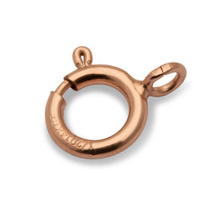 5,5 mm offene Federringe light 14K Rosé Gold Filled - albrechtgold