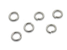 4 mm offene Biegeringe (4,0 x 0,64 mm) 925 Silber - albrechtgold
