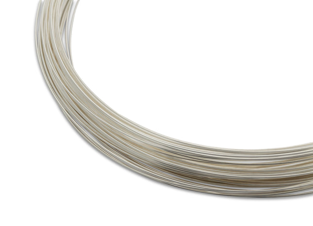 0,5 mm halbharter 925 Silber Draht - albrechtgold