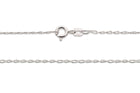 Verdrehte Ankerkette 1,3 mm 925 Silber - albrechtgold