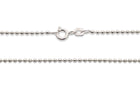 Kugelkette 1,0 mm 925 Silber - albrechtgold