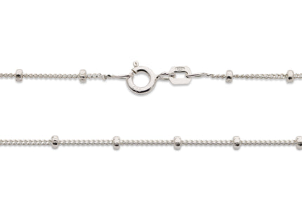 Satellitenkette 1,2 mm 925 Silber - albrechtgold
