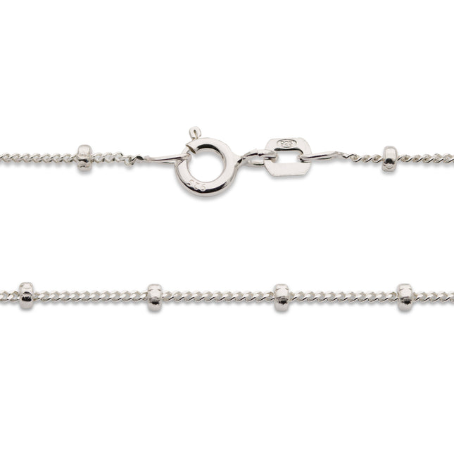 Satellitenkette 1,2 mm 925 Silber - albrechtgold