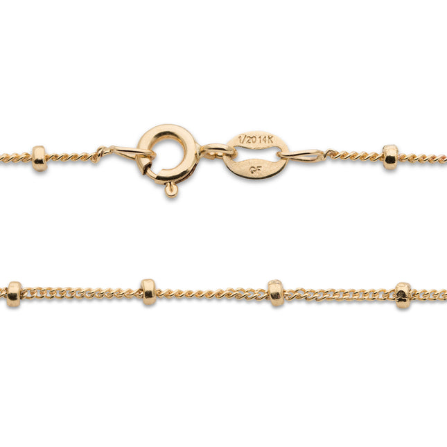 Satellitenkette 1,2 mm 14K Gold Filled - albrechtgold