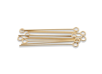 Ösenstift 25 mm x 0,5 mm 14K Gold Filled - albrechtgold