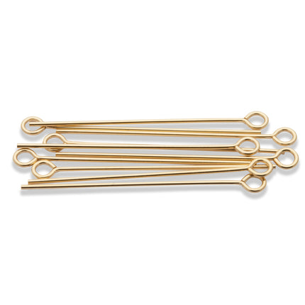 Ösenstift 25 mm x 0,5 mm 14K Gold Filled - albrechtgold