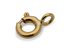 5mm geschlossene Federringe standard 14K Gold Filled - albrechtgold