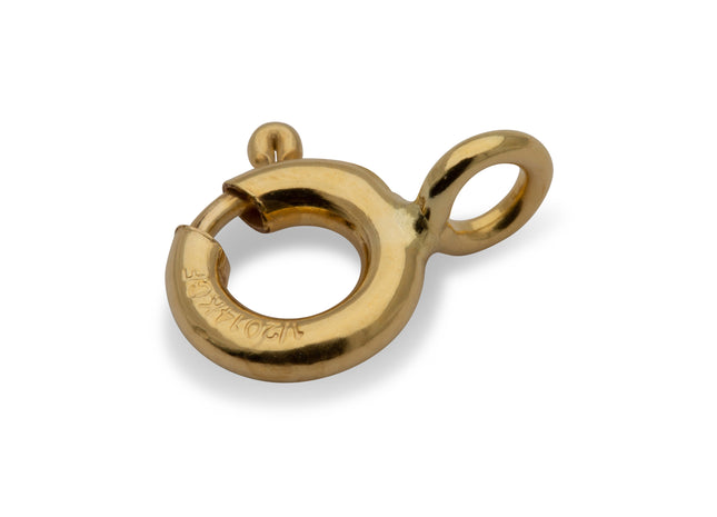 5mm geschlossene Federringe standard 14K Gold Filled - albrechtgold