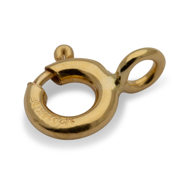 5mm geschlossene Federringe standard 14K Gold Filled - albrechtgold