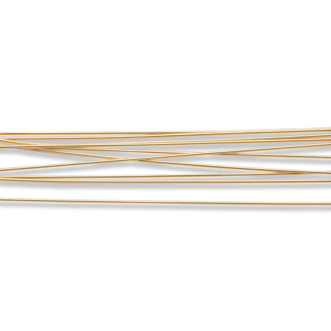 Nietstift 50 mm x 0,5 mm 14K Gold Filled - albrechtgold